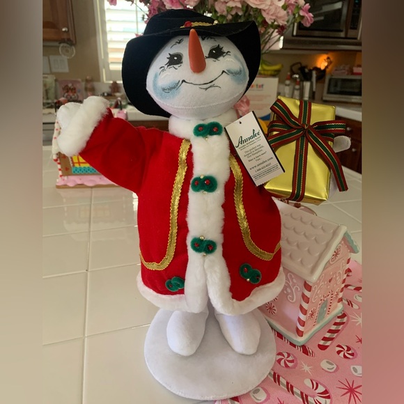 ☃️ Annalee Doll 15” Elegant Snowman #550908 - Picture 2 of 5